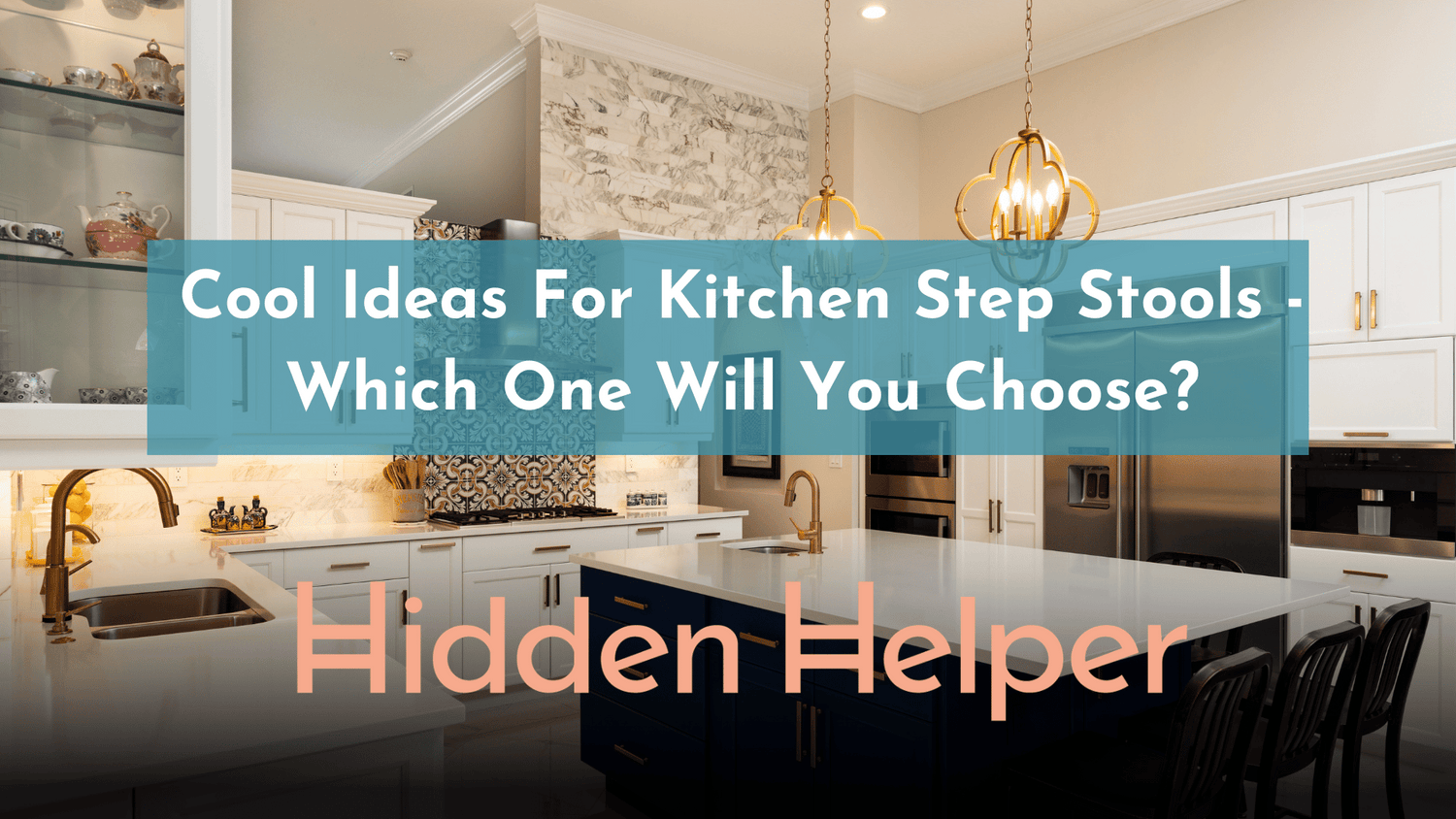 10 Cool Ideas For Kitchen Step Stools - Which One Will You Choose?